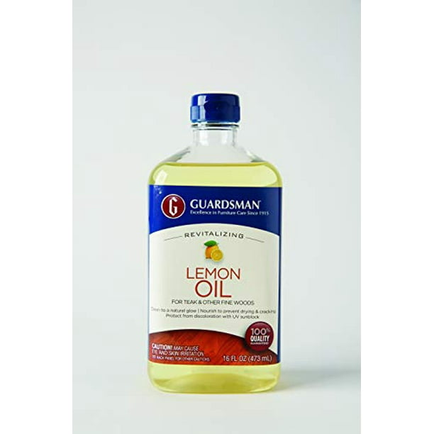 Guardsman Revitalizing Lemon Oil For Wood Furniture 16 oz UV