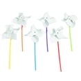 thumbnail image 3 of Pinwheels Fun Express Diy Jumbo, juego de 24 unidades, color blanco con asas, 3 of 5
