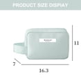 thumbnail image 2 of Bolsa de maquillaje portátil de viaje para hombres y mujeres, bolsa de almacenamiento de artículos de tocador portátil de gran capacidad, 2 of 5