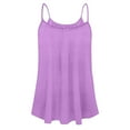 thumbnail image 3 of Timegard Camisoles pour Femmes Grande Taille à Bretelles Spaghetti Col Rond Débardeur Décontracté Blouse Camis, 3 of 4