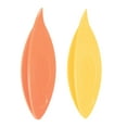 thumbnail image 1 of 2uds Frivolité Lanzaderas 63x17x10mm Coloridas Plástico Lanzaderas para Encaje-Confección Bricolaje Manual Artesanía Herramienta Tejer Artes Suministros, Naranja Amarillo, 1 of 5
