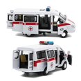 thumbnail image 1 of Ambulance Model Ambulance Waggon Car Truck Pull Back Model With Led Sound Kids Toy Metal Model Construction Vehicle Toys For Gift Car Collection, 1 of 5