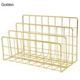 thumbnail image 1 of Metal Storage Holder File Filling Rack Home Office Desktop Bookshelf Magazine Poster Storage Rack Desktop Organizer Decorations, 1 of 12