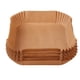 thumbnail image 2 of Square 100-Pack Air Fryer Papper - a 20 x 20 cm brown, 2 of 5