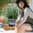 thumbnail image 6 of Yonrjhukm Plastic Flower Pot for Indoor Outdoor Gardening, Sturdy Decorative Rose Planter with Drainage Holes, Lightweight, Versatile Usage for Various Green Plants, 6 of 6
