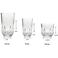 thumbnail image 2 of 18-Piece Glassware Set Includes: 6 Piece 12 Oz. Highball Glasses, 6 Piece 10 Oz. Tumbler Glasses, and 6 Piece 8 Oz. Stemless Wine Glasses, 2 of 4