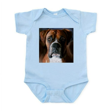 

CafePress - Adoring Boxer Dog Infant Bodysuit - Baby Light Bodysuit Size Newborn - 24 Months