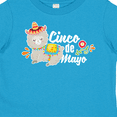 thumbnail image 4 of Inktastic Cinco De Mayo with Llama and Flower Boys or Girls Toddler T-Shirt, 4 of 5