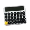 thumbnail image 4 of Portable Desktop Calculator Large Display Big Button 12 digits for White, 4 of 8
