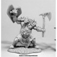 thumbnail image 1 of 25mm Scale Orc Slayer, Axe & Shield, 1 of 1