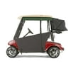 Club Car DS Golf Cart PRO-TOURING Sunbrella Track Enclosure - Black