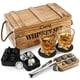 thumbnail image 1 of Regalos de whisky para hombres, Juego de Regalo de Piedras de Whisky, Juego de 2 vasos de whisky de 10 oz + Man Crates, Scotch, 1 of 3
