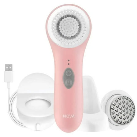 Sonic Facial Cleansing and Exfoliating Antimicrobial Brush