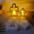 thumbnail image 3 of Yammee Angel Candle Molds 3D Angel Silicone Mould Ornament Soap Molds Epoxy Resin Molds, 3 of 8