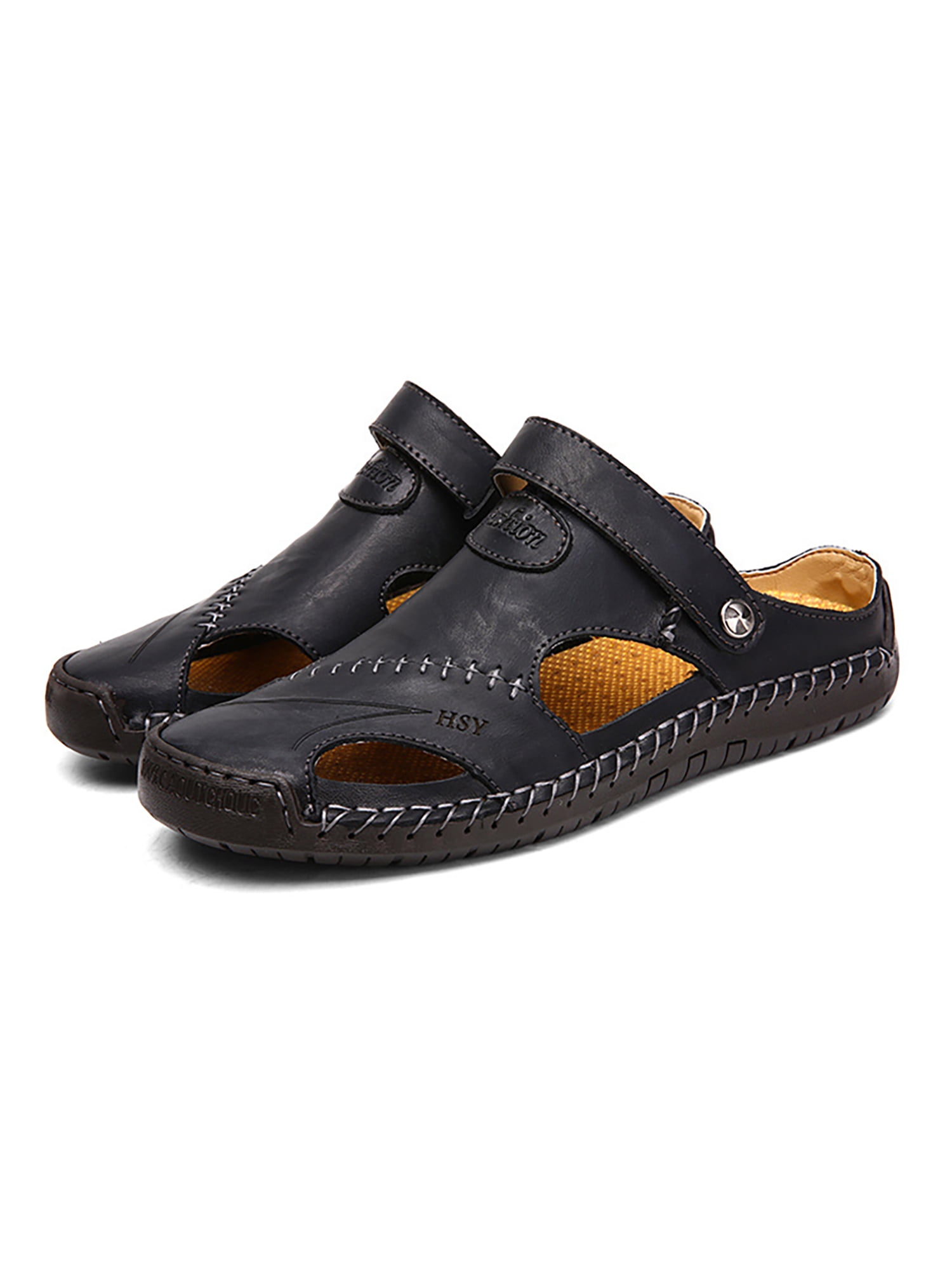 esprit black sandals