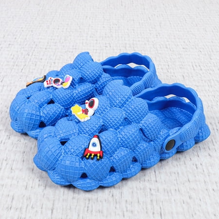

Children s Ultra-Soft Massage Bubble Slides Sandals Slippers Lightweight Breathable Clogs For Boys Girls Spring And Summer