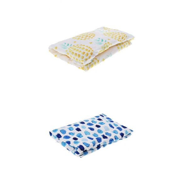 2Pcs Cojín Cambiante Cubre Ropa De Cuna Para Recién Nacido