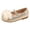 Gold, variant on newwalpole Toddler/Little Girls Mary Jane Ballerina Flats Shoes Slip-on School Party Dress Shoes Silver for Size 8