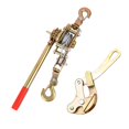 thumbnail image 1 of yuksok Rope Grip Puller Manual Steel Wire Tensioner for Car Cargo Fence Engineering 1 Ton, 1 of 9