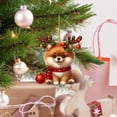 thumbnail image 1 of Cute Small Animals Acrylic Pendant Bag Key Chain Pendant Car Rearview Mirror Pendant Decoration, 1 of 2