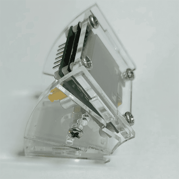 0.96 Inch OLED Music Spectrum Display Analyzer Screen Amplifier Audio Indicator Rhythm Analyzer VU METER Voice Control,1set x OLED music spectrum display modules with shell