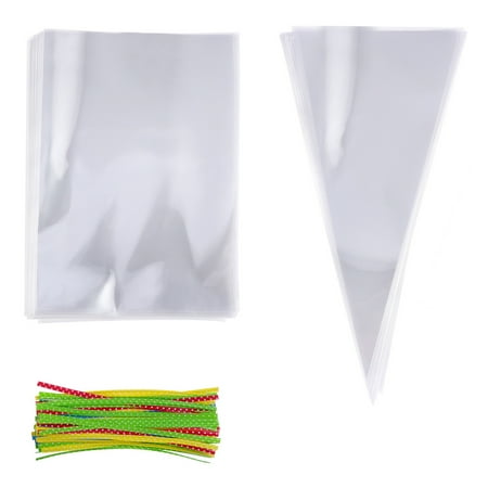 Anniversary House Pack Fo 20 Gingerbread Christmas Cellophane Bags