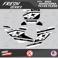 thumbnail image 3 of Kalair GFX Graphics Kit for Husqvarna MX 2 STROKE TC125 and TC250 (2023+) Fresh Series, 3 of 5