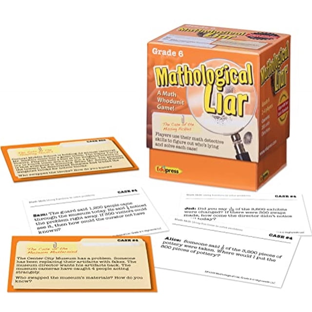 Juego Mathológico Edupress, Grado 6 (EP63399) Edupress Edupress
