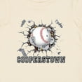thumbnail image 4 of Inktastic Cooperstown Baseball Breakthrough Boys or Girls Baby T-Shirt, 4 of 5