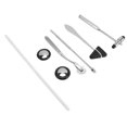 thumbnail image 5 of XYCCA 5Pcs Hospital Percussion Hammer Set Robust Non Slip Stainless Steel Stethoscope Hammer Kit-0826, 5 of 5