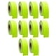 thumbnail image 1 of Etiquetas de Precios Adhesivas VentDepot LabYellow 10 Rollos 1000 Etiquetas 21x12mm Amarillo, 1 of 1