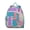 Greenish-blue-29, variant on Vintage Dog Illustration Student Backpack – Playful Puppy Paw Print with Bone and Tail Cartoon Design, Artistic Watercolor Style for School