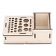 thumbnail image 1 of Organizador De Herramientas De Cuero, Estante De Caja De Almacenamiento De Herramientas De Cuero De Mayor Dureza Práctico Para Rodillos ANGGREK Leather Tools Storage Box Shelf, 1 of 8