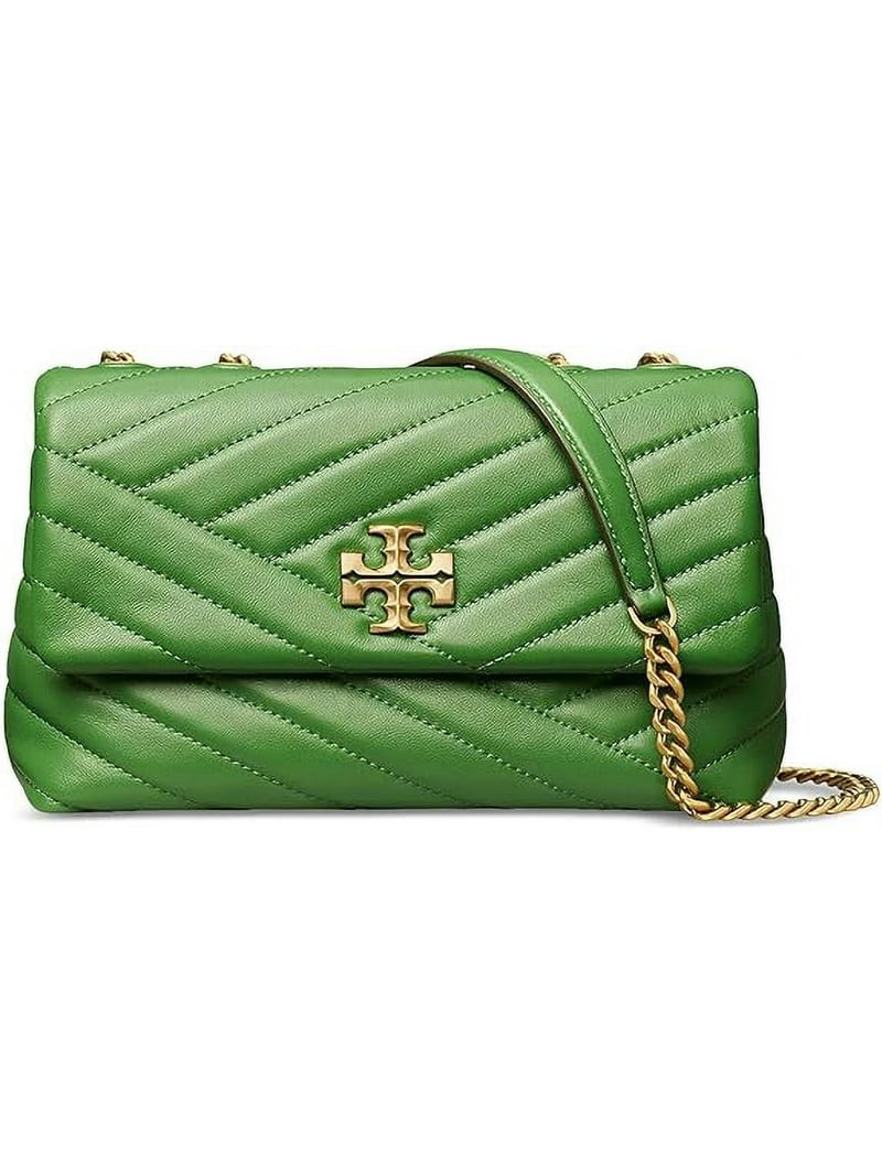 Tory Burch Kira Basil Chevron Leather Purse, Small