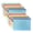 A4*10, variant on VKLU 5 Pack Mesh Zipper Pouches A5 Size, Reinforced PVC Document Folders, Water-Resistant Semi-Transparent File Bags for Stationery, Receipts and Travel Items