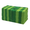 thumbnail image 1 of Servilletas de tela COTTON CRAFT, 12 unidades, 51 x 51 cm, color verde a cuadros, 1 of 7