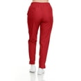 thumbnail image 4 of HEAL+WEAR Women's Medical Scrub Pants with Multiple Functional Zipper Pockets, 4-Way Stretch Healthcare Uniforms, 4 of 5