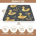thumbnail image 4 of WOBOGO Yellow Ducks Baby Playmats Extra Large Waterproof Rollable Activity Pads for Toddlers 50×50inch, 4 of 7