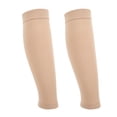 thumbnail image 4 of 1 par de calcetines médicos de compresión para pantorrilla, calcetines de compresión antivenosos, calcetines de compresión deportivos hinchables, Color piel L, 4 of 12