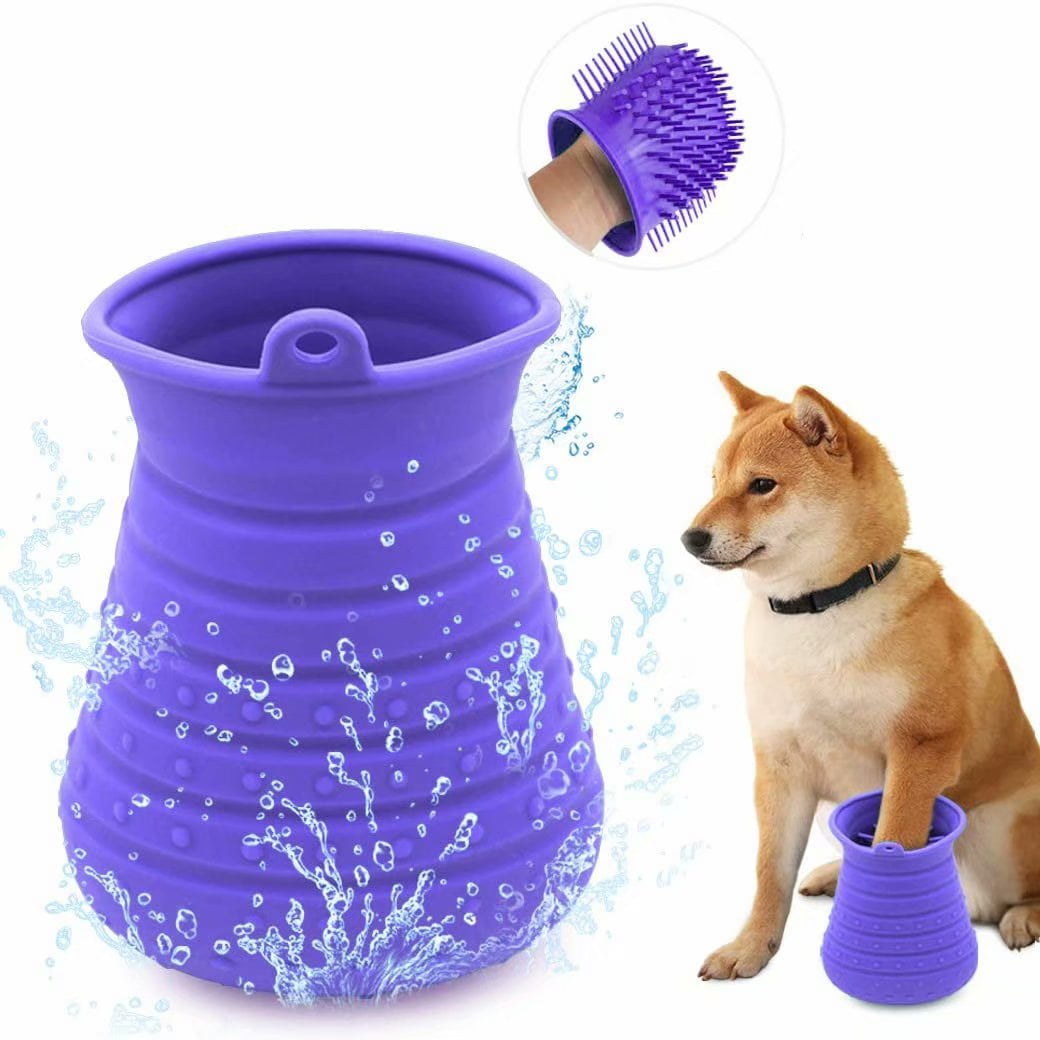 Dog Paw Cleaner, Pet Paw Cleaner With Towel Dog Paw Cleaner For Dogs