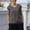 Gray, variant on Women's Cotton Tops Button Down Plaid Shacket Shirt Cotton Linen Embroidered Tops Cotton Linen Tunic Tops Cotton Button Down Graphic Shirt Cotton Linen Tops for Women Black L