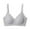 C281/Grey, variant on Bras For Women Wirefree Comfort Bra For Female Seamless Soft Support Everyday Wear With Triple Hook Closure Comforable Everyday Bra