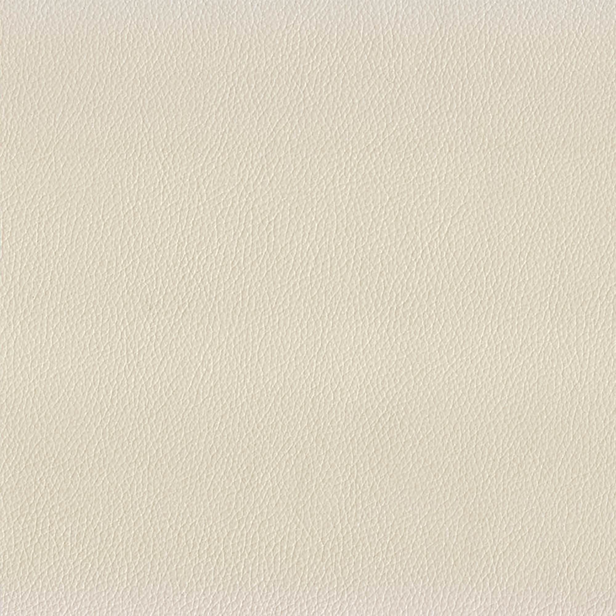 Hydeline Luxor Top Grain Leather Armchair Vanilla White with Tapered Legs Memory Foam and Springs Seating