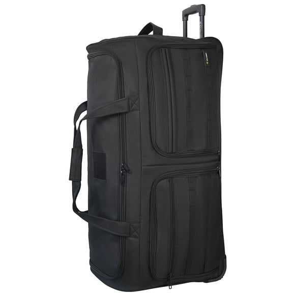 US ARMY ROMEO 36-inch XL Tactical Rolling Duffel Black