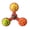 Pink, variant on Parrot Rotating Bell Toy, Interactive Bird Foraging Toy, Mental Enrichment Swing Ornament, Cage Decor Entertainment Toy for Parakeet Cockatiel