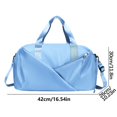 thumbnail image 2 of Fiudx Bolsa de Viaje Ligera y Espaciosa, Bolsa Deportiva Multibolsillos, Versátil para El Fin de Semana, Ideal para Viajes de Yoga, Ideal para Viajes Cortos, con Separación de Humedad y Humedad., 2 of 2