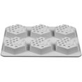 thumbnail image 3 of Moldes de silicona hexagonales BANYUO 3D 6 cavidades gris, 3 of 6
