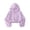 Purple, variant on enyan Girls Zip Up Cropped Windbreaker Jacket Hooded Cargo Lightweight Outerwear(Purple,12-14 Years)