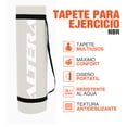 thumbnail image 2 of Tapete Para Yoga Altera NBR1216 C/ Correa Fitness 183 x 61cm Color Gris Calido, 2 of 6