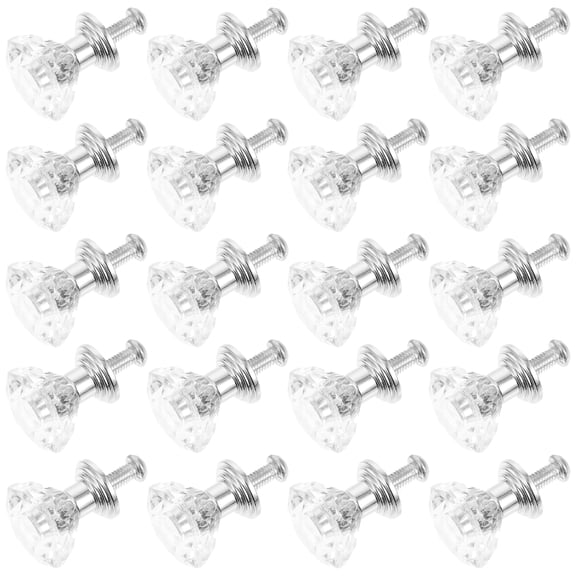 20 Pcs Coat Hanger Handle Small Pull Knobs
